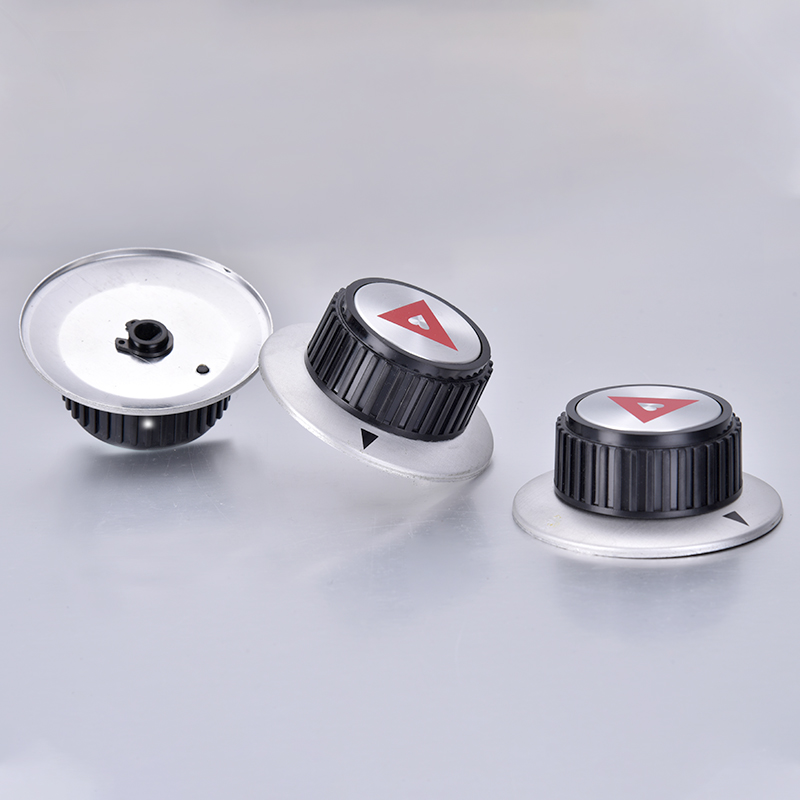 Burner Knob Oven Knob Gas Cooker Knob 베이클라이트 알루미늄 원형 K-B-101