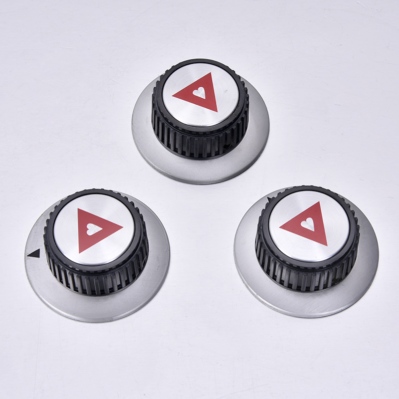 Burner Knob Oven Knob Gas Cooker Knob 베이클라이트 알루미늄 원형 K-B-101