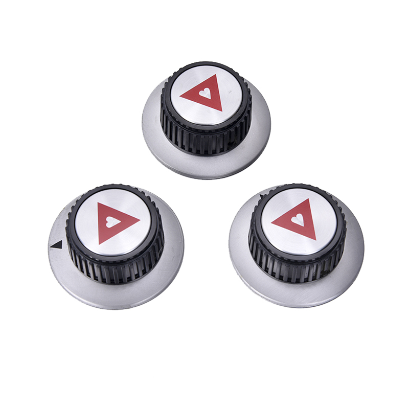 Burner Knob Oven Knob Gas Cooker Knob 베이클라이트 알루미늄 원형 K-B-101